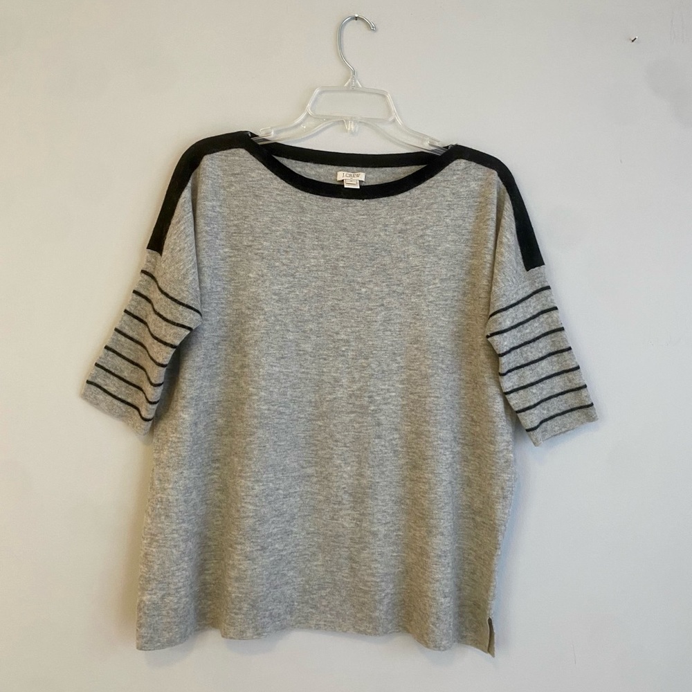 J Crew Drop Shoulder Sweater